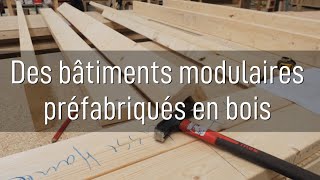 IB Créations actualités le préfabrication en bois